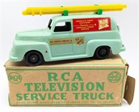 Marx RCA Plastic Television Service Truck w/ Box