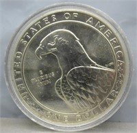 1983 Olympic USA silver dollar.