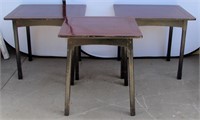 3pc Tables / Metal Legs