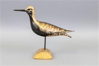 Jim Slack Black Bellied Plover, Hand Carved &