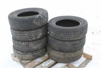 (7) Assorted 15" & 16" Tires