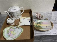 Rosenthal Germany teapot, porcelain dishes