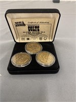 Colts Highland Mint Bronze 3 Coin Set- XLI