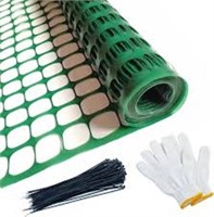 Kalysie Safety Fence Plastic Mesh Fencing Roll,
