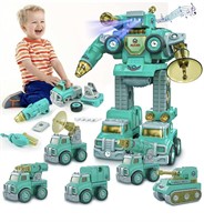 Koviti STEM Toys 5 in 1 Vehicles for Kids Peace
