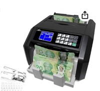 Canadian Commercial CAD/USD Currency Bill Counter