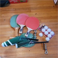 Ping pong items