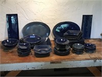 Blue Pottery & Stoneware Set Custom Made