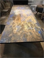 Vintage Custom Blue Inca Kitchen Table