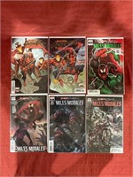 6 bagged and backed comics