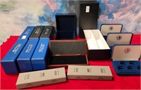 114 - LOT OF EMPTY PRESENTATION BOXES