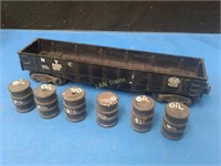 LIONEL #6462 NYC Gondola w/Barrels