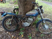 AMF HARLEY DAVIDSON SX 175 MOTORCYCLE (FOR PARTS)