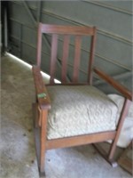 Antique Oak Rocker