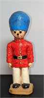 Vintage Toy Soldier Statue Ceramic