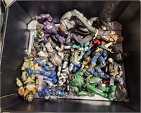 Box of Halo Action Figures