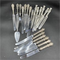 Lot of Sterling Handle Knives