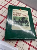 LARGE TABLE TOP BOOK US MARINE CORPS