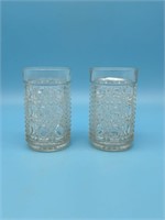 Federal Glass Windsor Tumbler Cups - Set Of 2