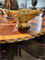 Beautiful large old world centerpiece bowl