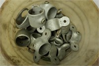 Large Lot of 3 1/4" Pipe Collars