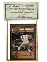 1995 Derek Jeter Player of the Year Goldin Sports