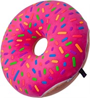 Strawberry Donut Pillow 3D  Glows in Dark