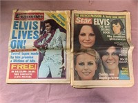 2 Elvis items, Star magazine, Sept 13,1977 and the