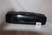 PANASONIC AM/FM DUAL CASSETTE RECORDER