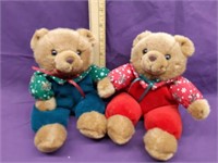 2 Russ Berrie & Co. BUNKY Bears