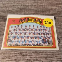 1972 Topps New York Mets Team