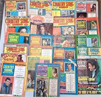22 VINTAGE COUNTRY WESTERN SONG MUSIC MAGAZINE LOT