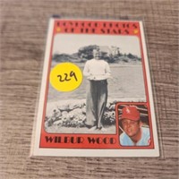 1972 Topps Wilbur Wood