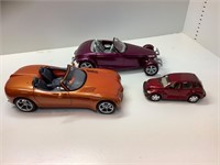 Assorted diecast cars