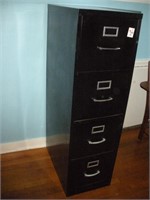 Hon 4 Drawer Metal File Cabinet, 15x25x52