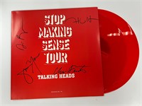Autograph COA Talking Heads vinyl