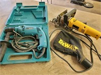 Biscuit  cutter and hammer drill
