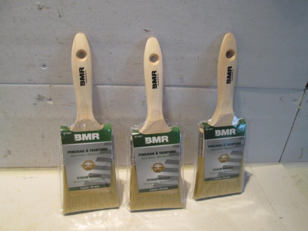 LOT 3 NEW BMR STAIN BRUSH