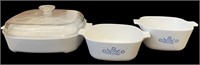 Vintage Corningware 3 Pieces