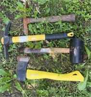 Hatchet Pickaxe Mallet Hammer Hand Tools