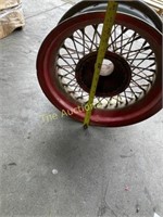 VIntage Ford wire wheel rim