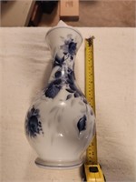 Vintage Floral Vase - Unmarked