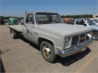1988 GMC 3500 1 Ton Flatbed Dually Pickup