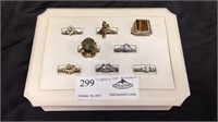 Lot of 8 costume rings- some gold filled