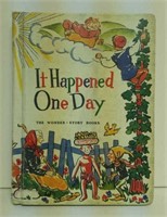 It Happened One Day 1961 Hard Cover Book BR3J