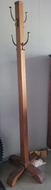 Wooden Coat Rack