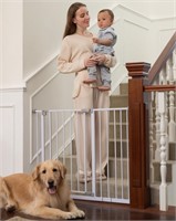 N6248  Ophanie Baby Safety Gate, 28.9-42.1"x30", W