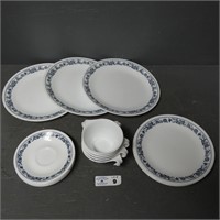 Corelle Old Town Blue Onion Plates & Cups