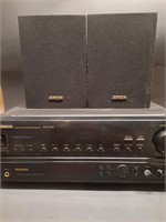 Pioneer Receiver VSX-505S With Speakers