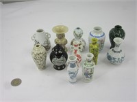 Collection de vases miniatures japonais Franklin